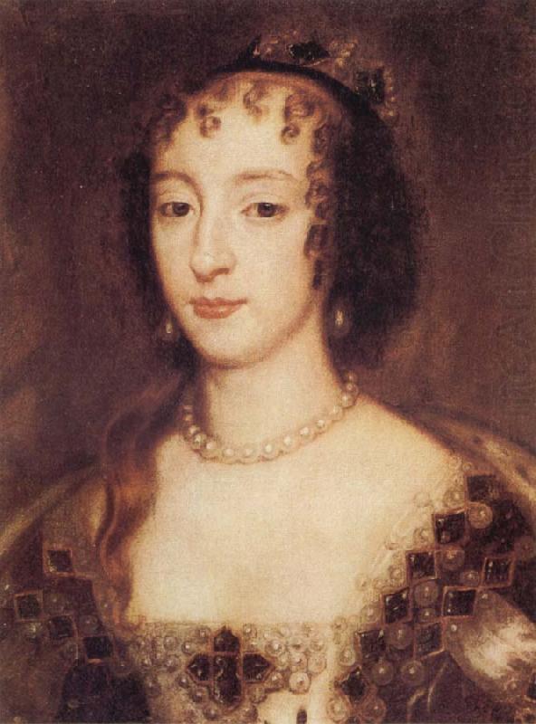 Hnrietta Maria of France,Queen of England, Sir Peter Lely